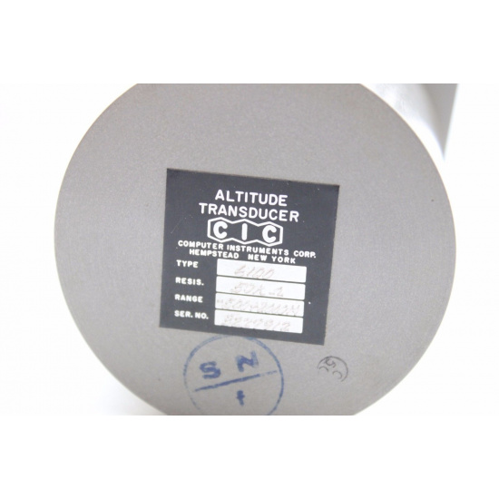 ALTITUDE TRANSDUCER CIC TYPE 6100 50K...