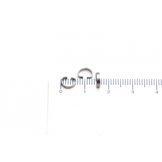 STEEL CRIMP CLAMPS 7MM NOS (NEW OLD...