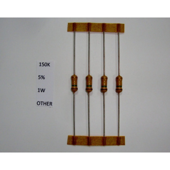 RESISTOR CARBON FILM. 1W...