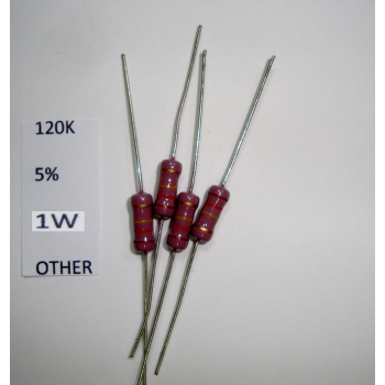 RESISTOR CARBON FILM. 1W...