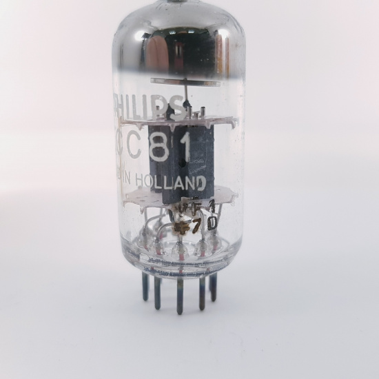 1 X ECC81 PHILIPS TUBE. SIEMENS...