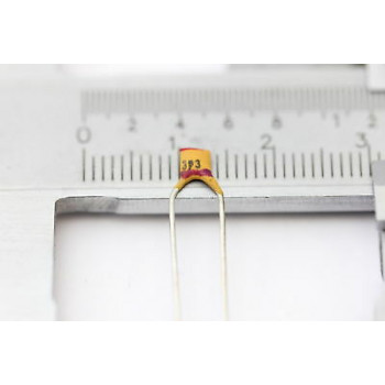 CERAMIC CAPACITOR PIHER 3p3 +-0,25p NOS (New Old Stock) 5PC CA23U30F270715