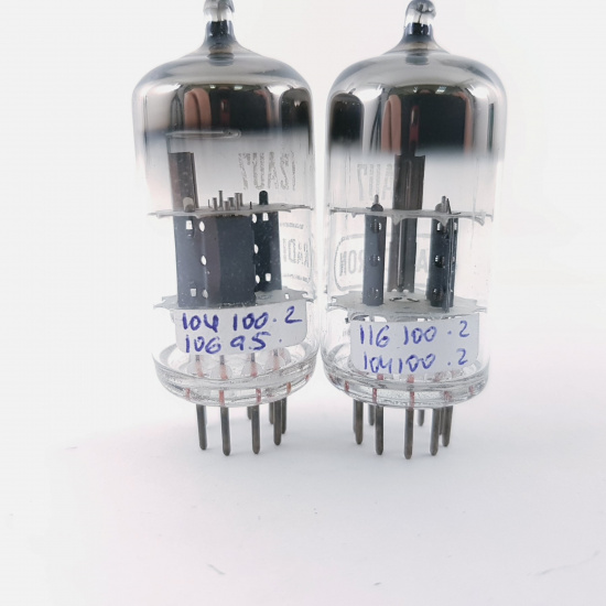 2 X 12AU7 / ECC82 RADIOTRON TUBE....