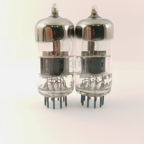 2 X ECC84 VALVO TUBE. 1960s MULLARD...