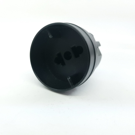 1 X ITALIAN TO USA SCHUKO POWER PLUG ADAPTER. RCB44B5