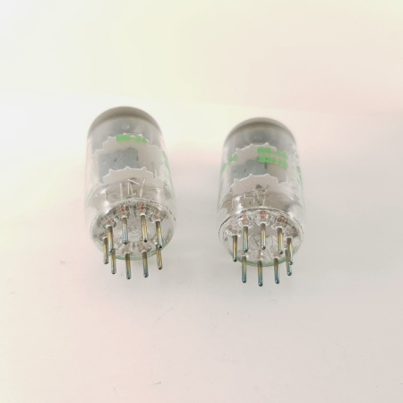 2 X JAN 12AT7WC GENERAL ELECTRIC TUBE. MATCHED PAIR 1980s. NOS/NIB. RCB44