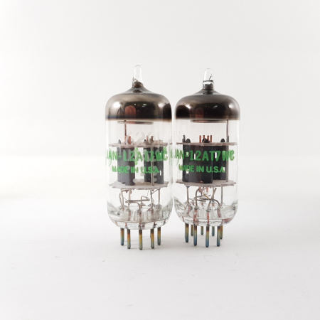 2 X JAN 12AT7WC GENERAL ELECTRIC TUBE. MATCHED PAIR 1980s. NOS/NIB. RCB44