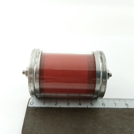 1 X GLASSMIKE ASG 254-4M OILD FILLED GLASS CAPACITOR 0.25MFD 4000VDCW HIGH VOLTAGE. RCA299/3