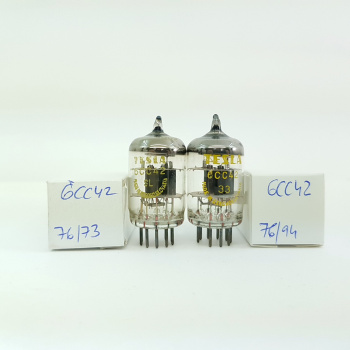 2 X 6CC42 TESLA TUBE....