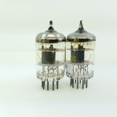 2 X 6CC42 TESLA TUBE. MATCHED PAIR USED TUBE. RCB44
