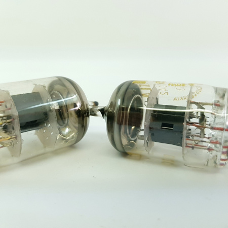 2 X 6CC42 TESLA TUBE. MATCHED PAIR USED TUBE. RCB44