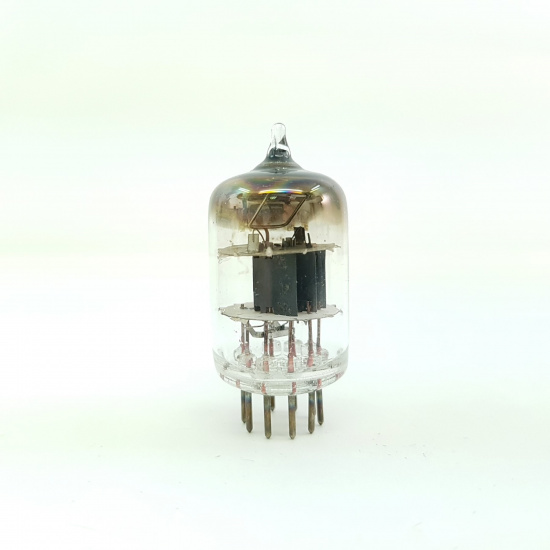 1 X 6CC42 TESLA TUBE. INCLINED SQUARE...