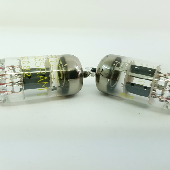 2 X ECC82 TUNGSRAM TUBE. MATCHED...