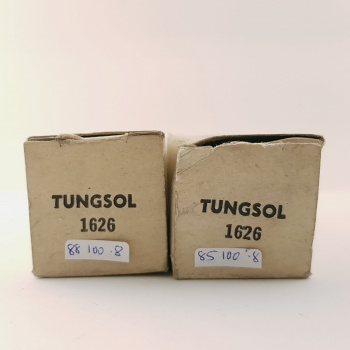 2 X 1626 TUNGSOL TUBE....