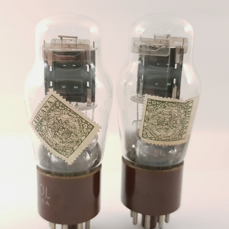 2 X 1626 TUNGSOL TUBE. 1950s MATCHED PAIR. NOS/NIB. RCB407