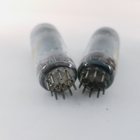 2 X 6463 UNITED ELECTRON TUBE. 1977 PROD. D-GETTER. MATCHED PAIR. 28. CB398