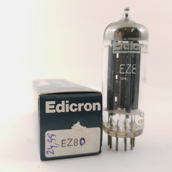 1 X EZ80 EDICRON TUBE. NOS/NIB. RCB370