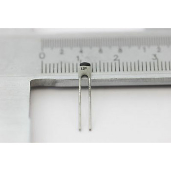CERAMIC CAPACITOR 15pF 100V +-2% NOS 10PC. CA18CA19CA26CA76U42MILF240715