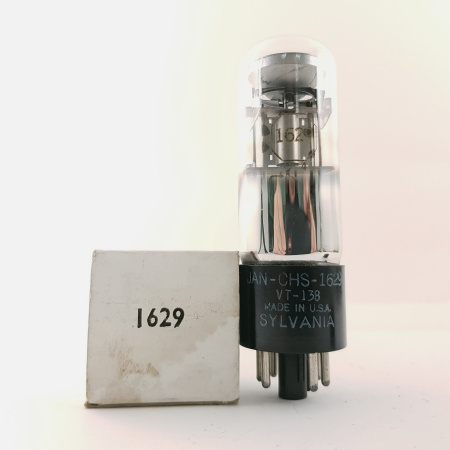 1 X JAN 1629 / VT-138 EYE MAGIC SYLVANIA TUBE. NOS/NIB. RCB370