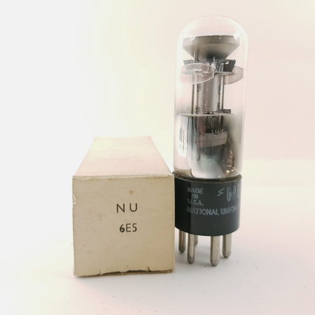 1 X 6E5 NATIONAL UNION EYE MAGIC TUBE. NOS/NIB. RCB397