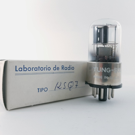 1 X 12SQ7GT TUNG-SOL TUBE. NOS / NIB. RC35
