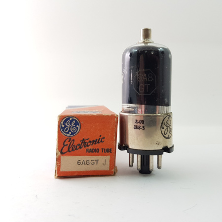 1 X 6A8GT GENERAL ELECTRONIC TUBE. NOS/NIB. RCB383