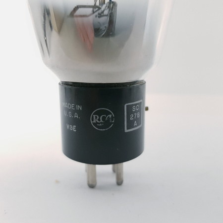 1 X TYPE JAN 81 RCA TUBE. RECTANGULAR GETTER. NOS/NIB. RCB397