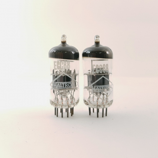 2 x ECC88 HALTRON TUBE. JAPAN MADE....