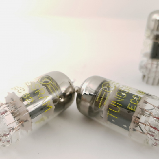 4 X ECC82 TUNGSRAM TUBE. MATCHED QUAD...