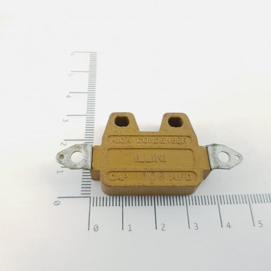1 X LOT OF 6  ILLINI MICA CAPACITOR...