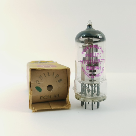 1 X ECH41 PHILIPS MINIWATT TUBE. NOS/NIB. RCB164