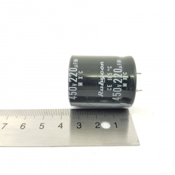 1 x ELECTROLYTIC CAPACITOR...