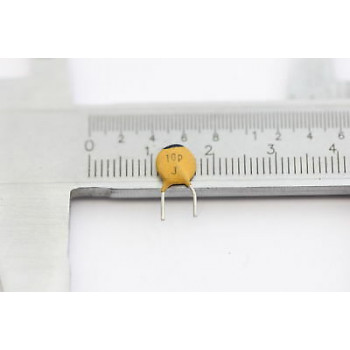 CERAMIC CAPACITOR 10pF 5% NOS (New Old Stock) 10PC CA13U290+F230715