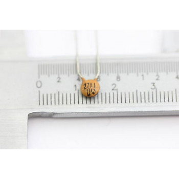 CERAMIC CAPACITOR 27pF THOMSON NOS (New Old Stock) 10PC CA13U100+F230715