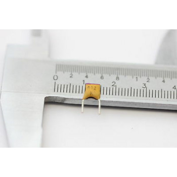 CERAMIC CAPACITOR 120pF 10% NOS (New Old Stock) 20PC. CA13U800+F230715