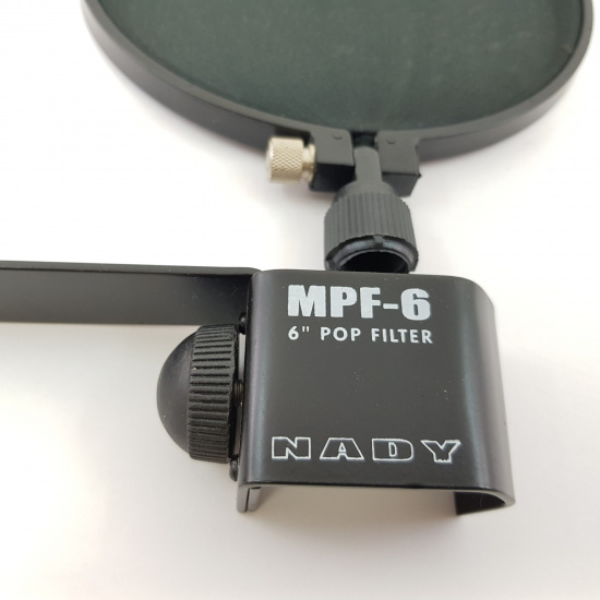 1 X NADY MPF-6 POP FILTER  MICROPHONE...