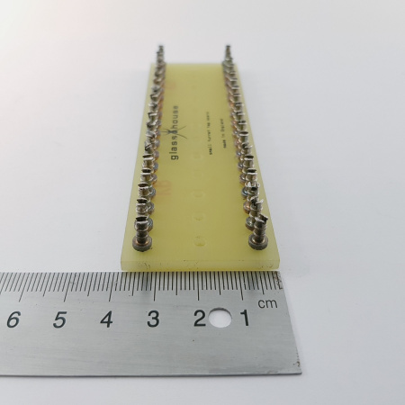 1 X GLASS HOUSE SMALL TURRENT TAG BOARD 36 PINS. NEW. RC611CU1F130224