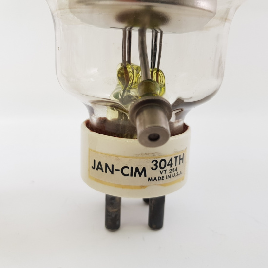 2 X JAN 304TH / VT254 EIMAC TUBE....