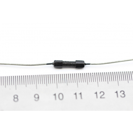 CEMENTED CERAMIC RESISTOR 2,7OHM 2.7R 2,7R 1W AXIAL NOS (New Old Stock) *3PC* U446