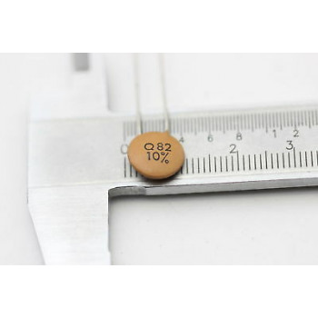 CERAMIC CAPACITOR 82pF 250V 10% NOS (NEW OLD STOCK) 2PC. CA86U1161F111016