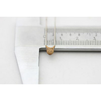 CERAMIC CAPACITOR THOMSON 82pF 63V 20% NOS (NEW OLD STOCK) 2PC. CA86U251F111016