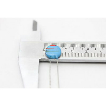 CERAMIC CAPACITOR 82pF 400V NOS (NEW OLD STOCK) 5PC. CA86U400F111016