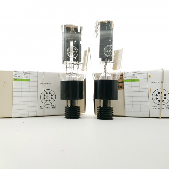 2 X 5U4G / U52 / CV575 MWT TUBE....