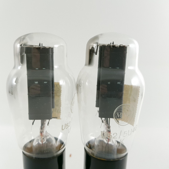 2 X 5U4G / U52 / CV575 MWT TUBE....