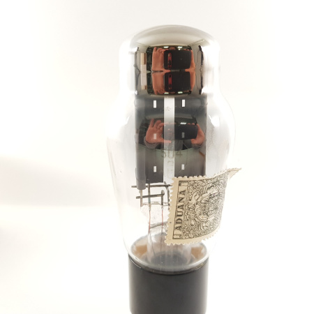 1 X 5U4G / U52 / CV575 MWT TUBE. 1960s PROD. RECTANGULAR GETTER. 5B. CB399