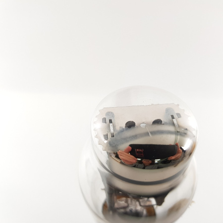 1 X 5U4G / U52 / CV575 MWT TUBE. 1960s PROD. RECTANGULAR GETTER. 5B. CB399