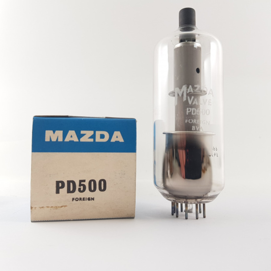 1 X PD500 MAZDA PHILIPS PRODUCTION TUBE. DELTA CODE TUBE. NOS / NIB. RCB410