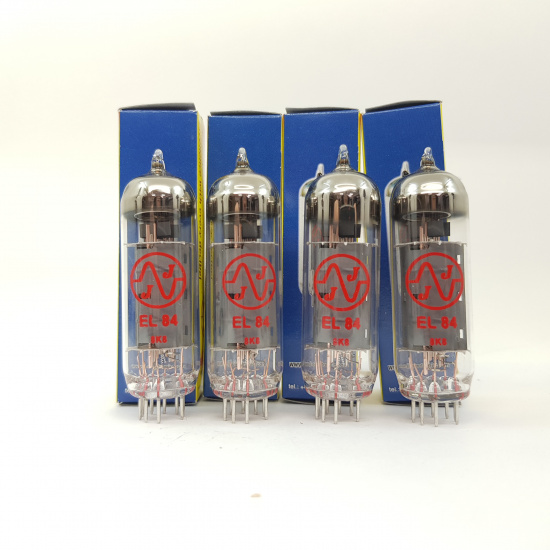 4 X EL84 JJ ELECTRONIC TUBE. MATCHED...