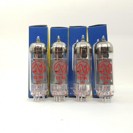 4 X EL84 JJ ELECTRONIC TUBE. MATCHED QUAD 2. CV ENA