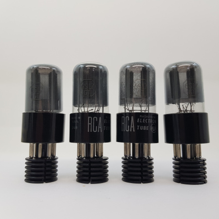 4 X 6SL7GT RCA TUBE. SMOKE. MATCHED QUAD. CH95